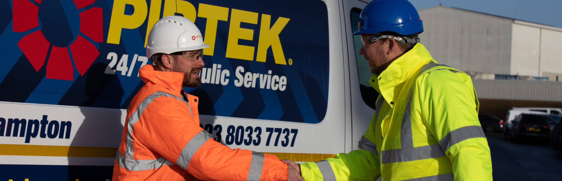 Pirtek header image, Franchise Brands desktop banner