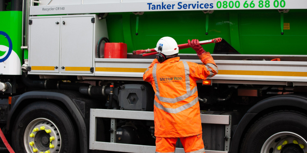Metro Rod tanker services. part of Franchise Brands